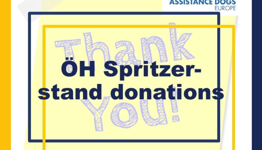 Spritzerstand donations